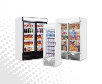 Glass Door Display Freezers