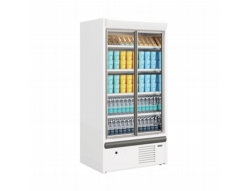 Capital Cooling Galaxy Full Glass Door White