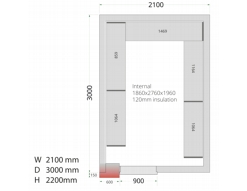 Tefcold CRNF2130