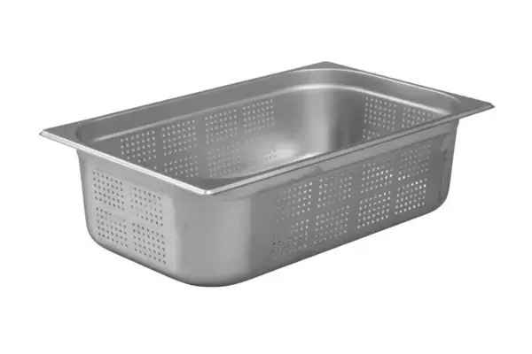 GN1/1 150mm Stainless Perforated Pan