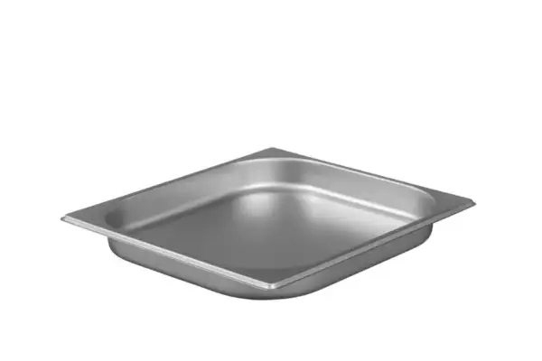 GN2/3 40mm Stainless Pan
