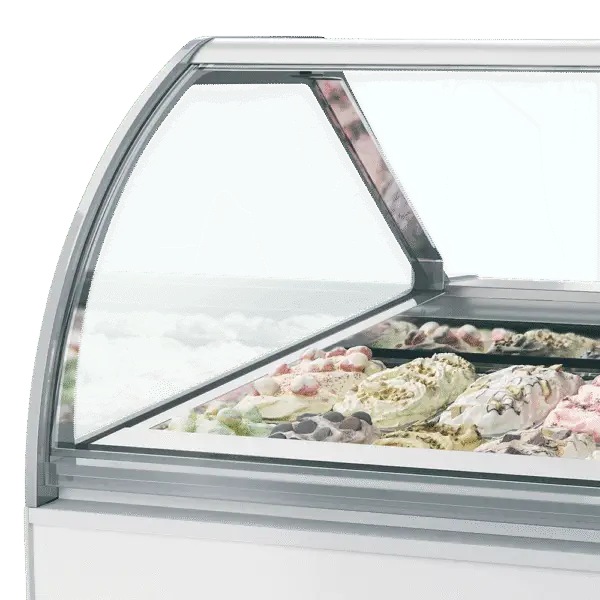 ISA MILLENNIUM LX20 Ventilated Scoop Ice Cream Display - Image 3
