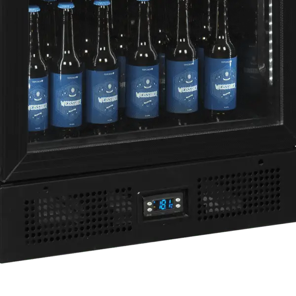 TEFCOLD CEV435CP BLACK Glass Door Merchandiser - Image 3
