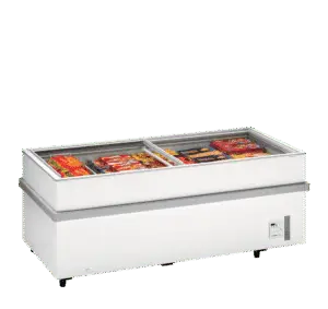 TEFCOLD 900CHV WH Island Site Freezer