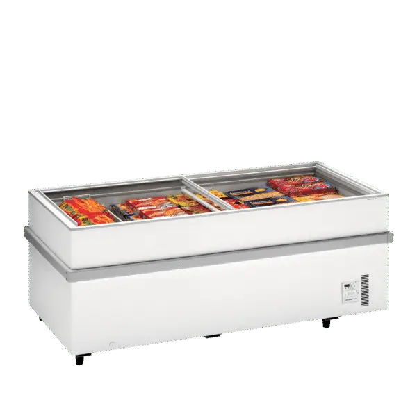TEFCOLD 900CHV WH Island Site Freezer