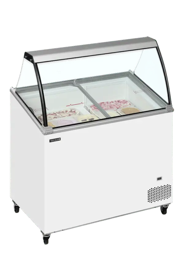 TEFCOLD IC301SCE + CANOPY Scoop Ice Cream Display - Image 2