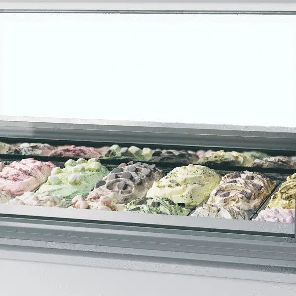 ISA MILLENNIUM LX12 Ventilated Scoop Ice Cream Display - Image 2