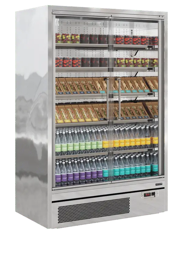 TEFCOLD Galaxy+ GP14FGD SS Multideck With Doors - Image 2