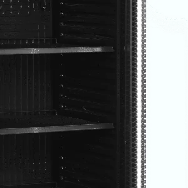 TEFCOLD CEV435CP BLACK Glass Door Merchandiser - Image 4
