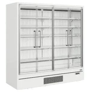 TEFCOLD Galaxy+ GP20FGD White Multideck With Doors