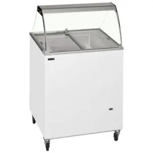TEFCOLD IC200SC + CANOPY Scoop Ice Cream Display