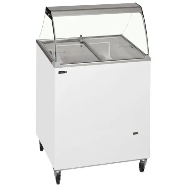 TEFCOLD IC200SC + CANOPY Scoop Ice Cream Display