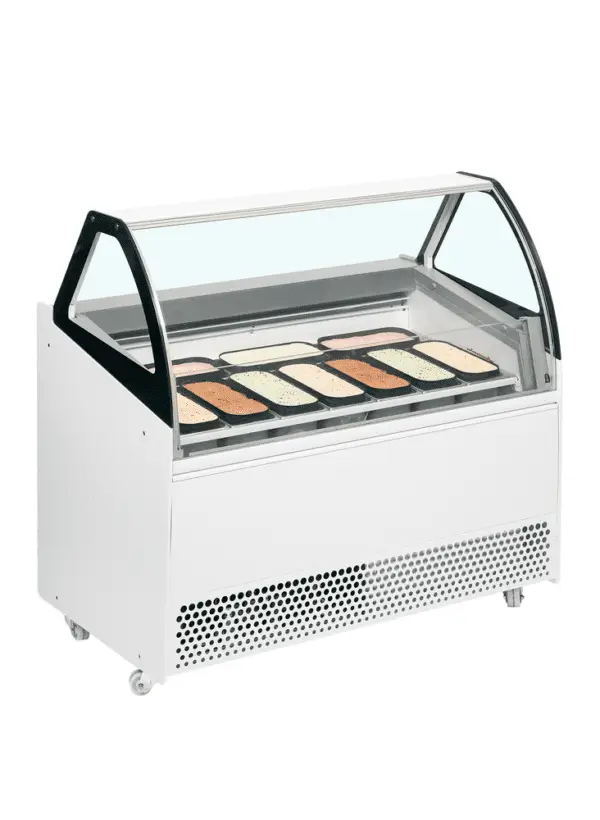 ISA BERMUDA VIEW RV10 Ventilated Scoop Ice Cream Display - Image 2
