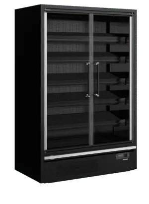 TEFCOLD Galaxy+ GP14FGD Black Multideck With Doors