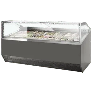 ISA SUPER CAPRI 24 Ventilated Scoop Ice Cream Display