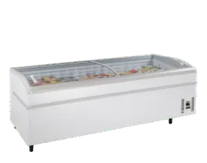 TEFCOLD SUPER 250DE White High Vision Supermarket Freezer