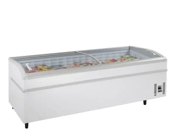 TEFCOLD SUPER 250DE White High Vision Supermarket Freezer