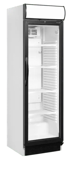 TEFCOLD CEV435CP 2 LED Glass Door Merchandiser