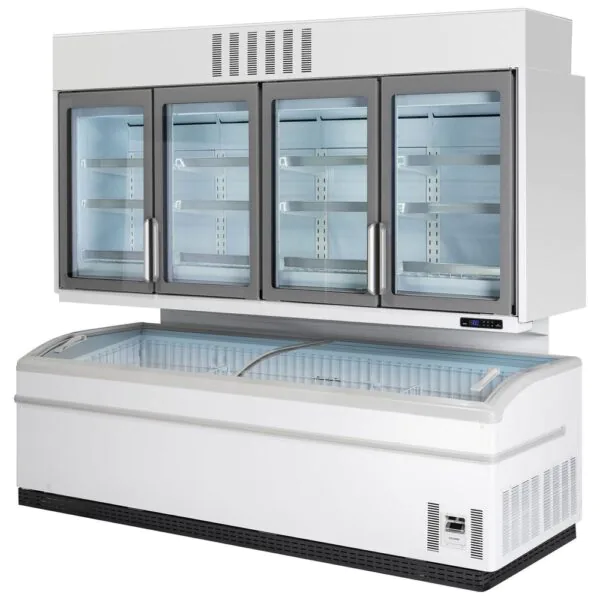 TEFCOLD SUPER ARV215DE Panoramic Top Case Freezer