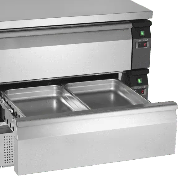 TEFCOLD UD2-2 Dual Temperature Gastronorm Counter - Image 3
