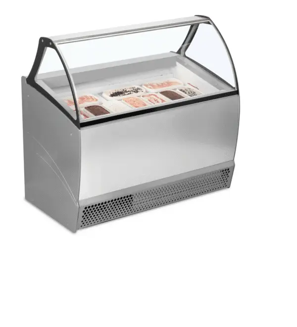 ISA BERMUDA RV10 Ventilated Scoop Ice Cream Display