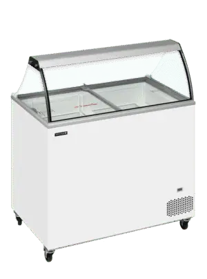 TEFCOLD IC301SC + CANOPY Scoop Ice Cream Display