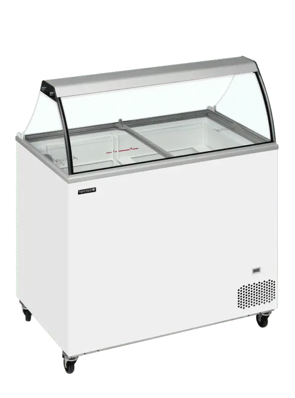 TEFCOLD IC301SC + CANOPY Scoop Ice Cream Display