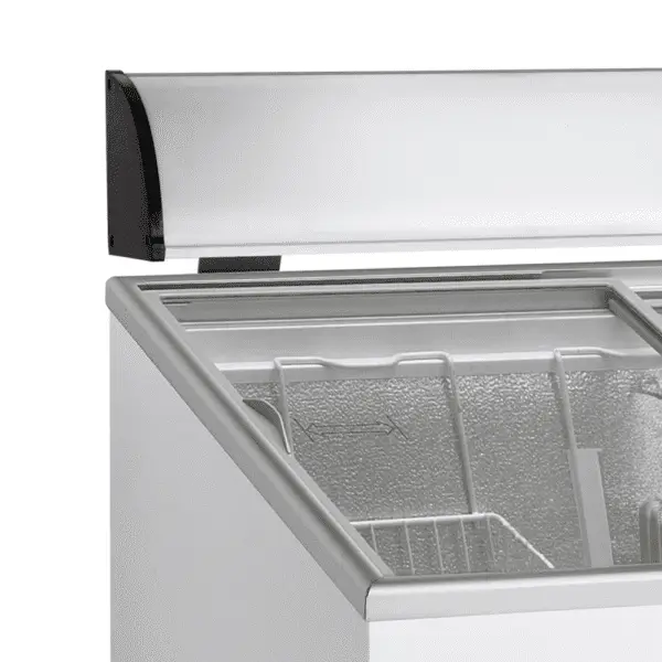 TEFCOLD ST160 Hinged Glass Lid Chest Freezer - Image 3