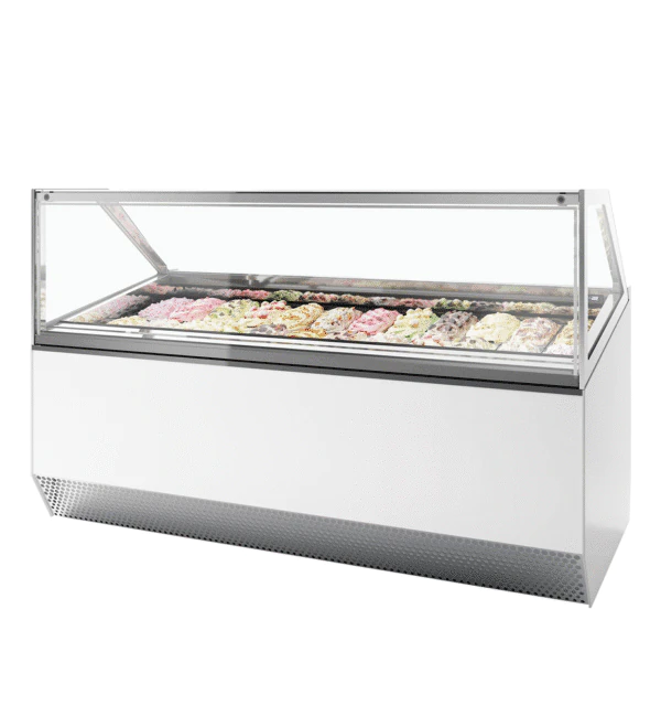 ISA MILLENNIUM ST24 Ventilated Scoop Ice Cream Display