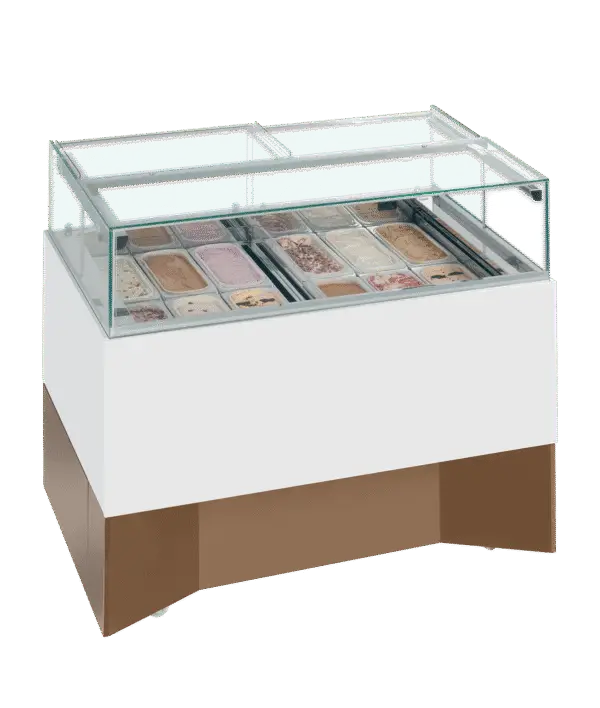 ISA DELTA RV Ventilated Scoop Ice Cream Display - Image 4