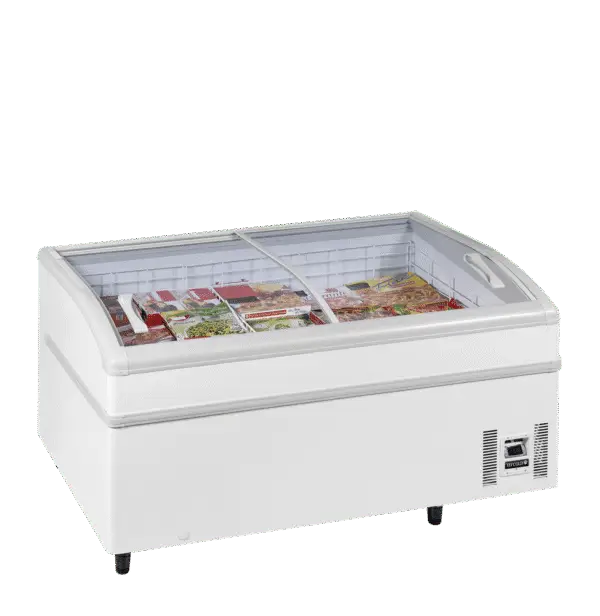 TEFCOLD SUPER 150DE White High Vision Supermarket Freezer