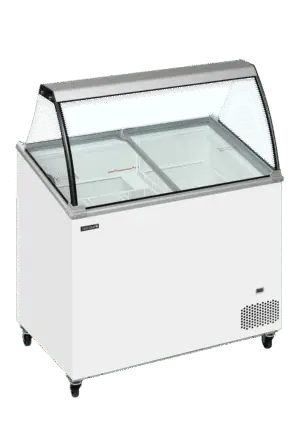 TEFCOLD IC301SCE + CANOPY Scoop Ice Cream Display