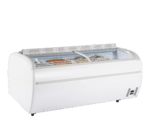 TEFCOLD DUPLA 2.2DE White High Vision Freezer