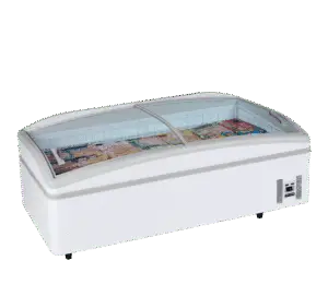 TEFCOLD SUPER 200HC DE White High Vision Supermarket Freezer