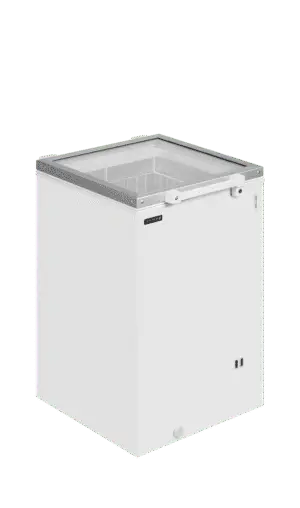 TEFCOLD ST160 Hinged Glass Lid Chest Freezer