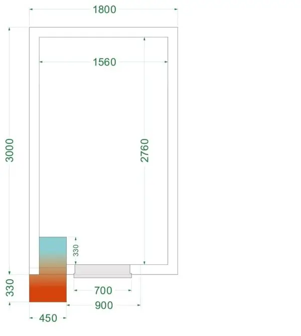 TEFCOLD CRNF1830 Freezer Room