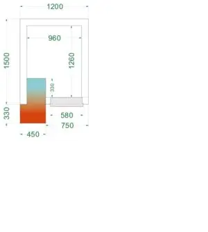TEFCOLD CRNF1215 Freezer Room