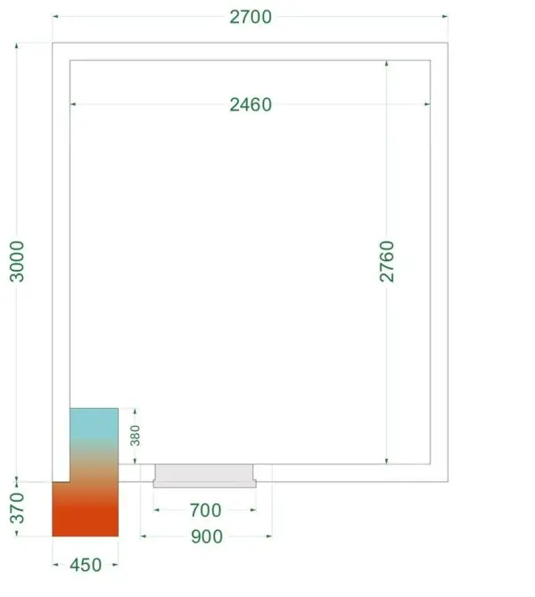 TEFCOLD CRNF2730 Freezer Room