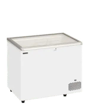 TEFCOLD ST300 Hinged Glass Lid Chest Freezer