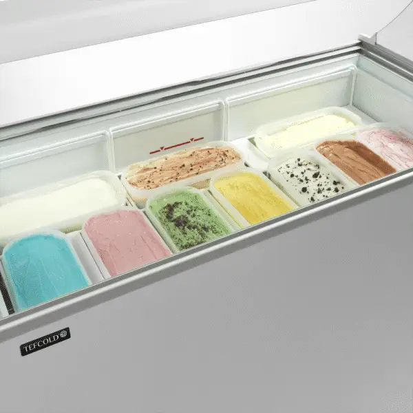 TEFCOLD IC401SCE + CANOPY Scoop Ice Cream Display - Image 3