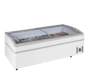 TEFCOLD SUPER 220DE White High Vision Supermarket Freezer