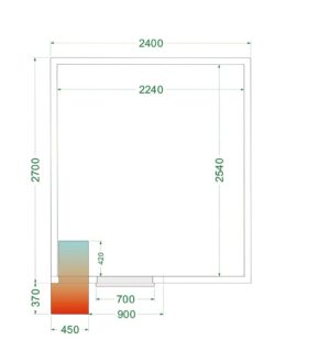 TEFCOLD CRPF2427 Chiller Room