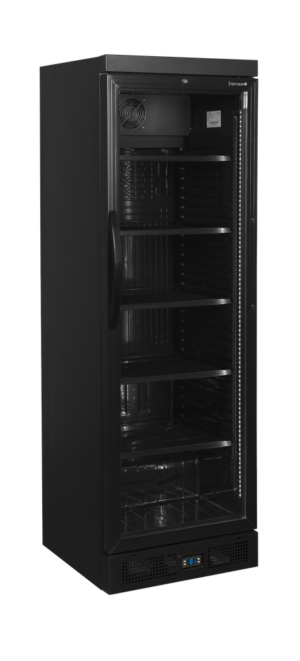 TEFCOLD CEV435 BLACK Glass Door Merchandiser