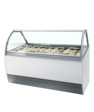 ISA MILLENNIUM LX20 Ventilated Scoop Ice Cream Display