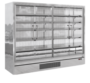 TEFCOLD Galaxy+ GP26FGD SS Multideck With Doors