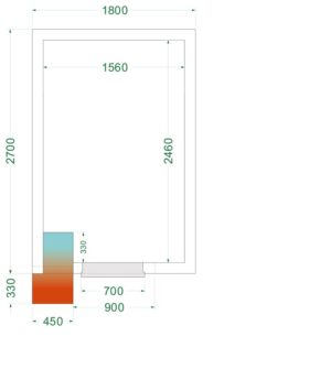 TEFCOLD CRNF1827 Freezer Room