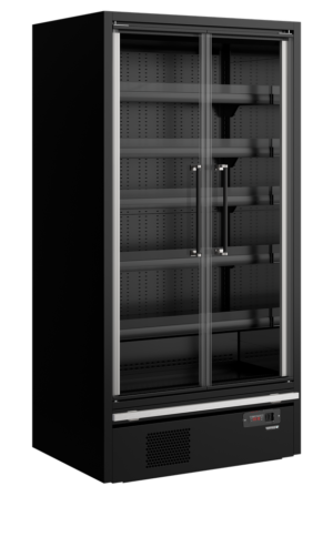 TEFCOLD Galaxy+ GP10FGD Black Multideck With Doors