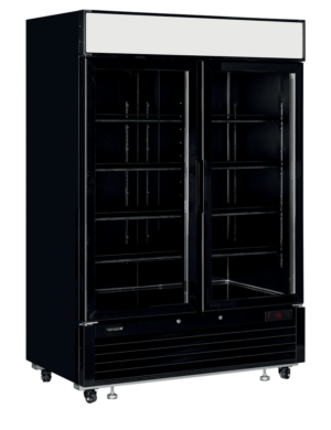 TEFCOLD LGF5000 BLACK Glass Door Display Freezer