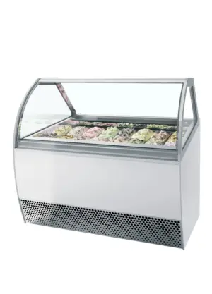 ISA MILLENNIUM LX18 Ventilated Scoop Ice Cream Display