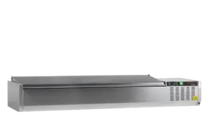 G-Line by TEFCOLD GVC33-180 S/S Gastronorm Topping Shelf  With Lid